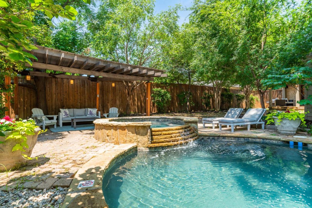 댈러스 Sunset House - Luxury Pool And Hot Tub Retreat 빌라 외부 사진