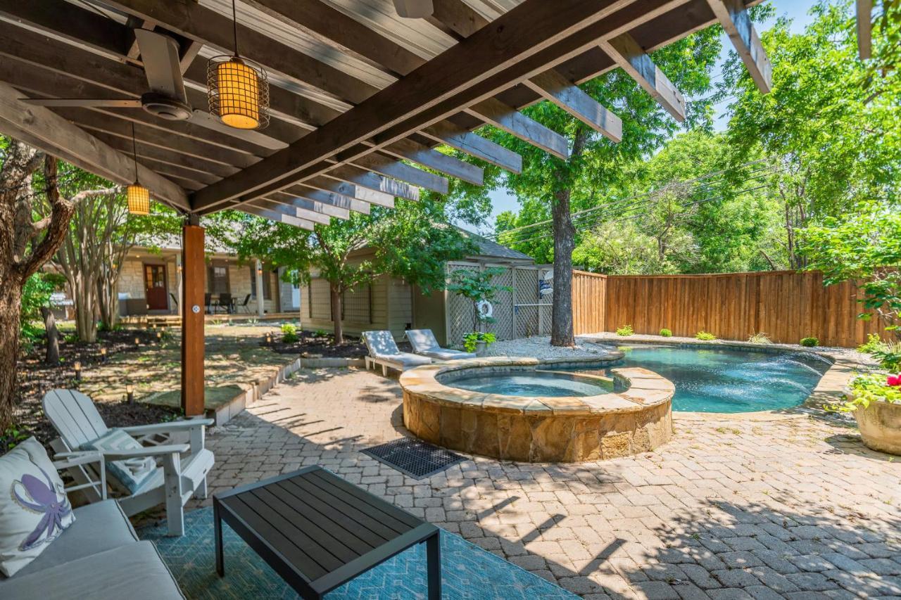 댈러스 Sunset House - Luxury Pool And Hot Tub Retreat 빌라 외부 사진